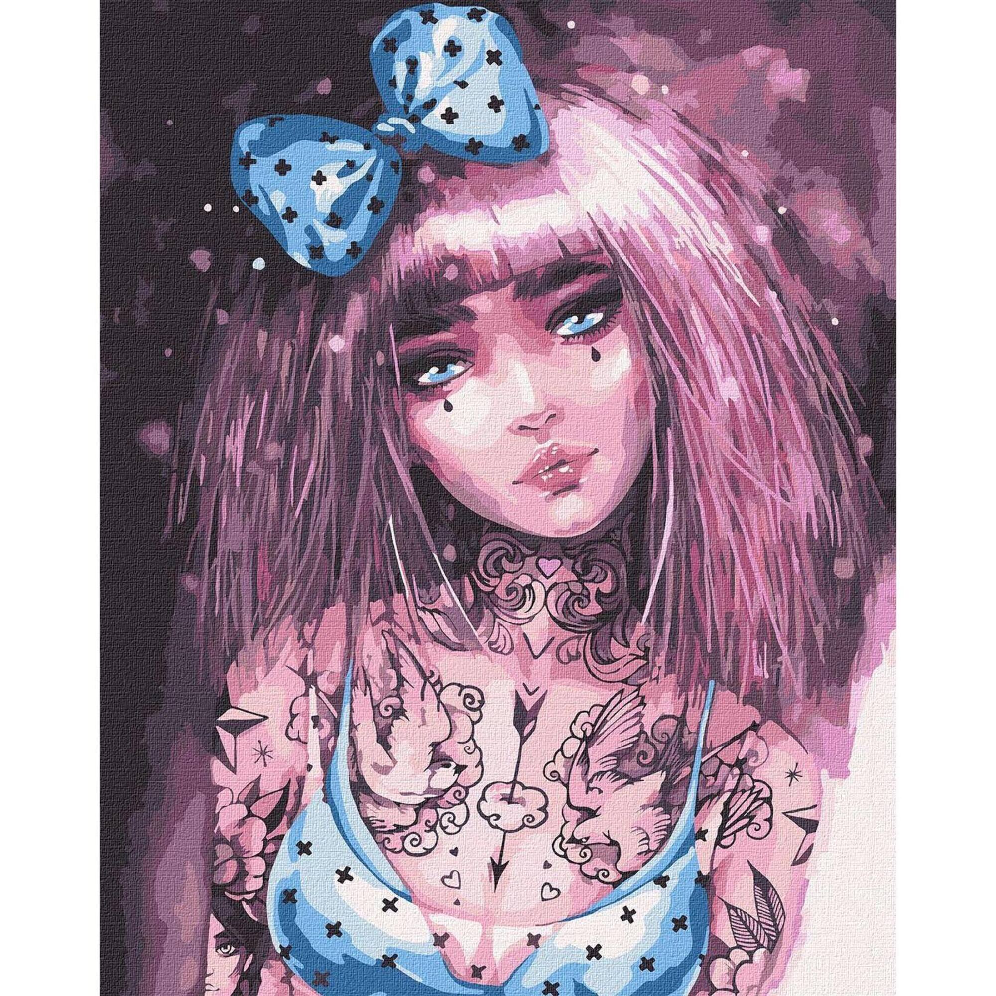 Ideyka Bottomless Eyes Painting by Numbers Kit